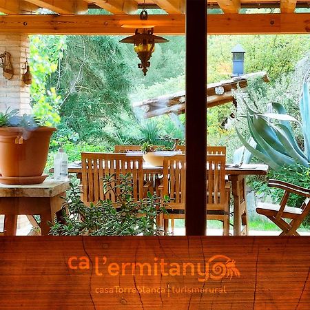 Ca L' Ermitanyo- Casa Torre Blanca Pensionat Suria Exteriör bild